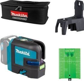 Makita SK106GDZ Kruislijn / punt laser groen Basic Body in Tas