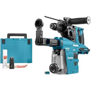 Makita - DHR283ZWJU - 2x 18V - accu - SDS-PLUS boor- en combihamer - stofafzuiging - in Mbox - zonder accu`s en lader