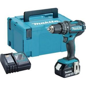 Makita DHP482RF 18V Li-Ion Accu Klopboor-/schroefmachine Set (1x 3.0Ah Accu) In Mbox