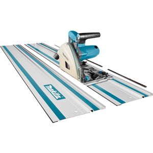 Makita SP6000J1X2 - Invalzaag - 1300W - 165mm - Inclusief Geleiderail in Mbox
