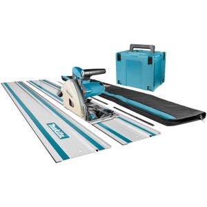 Makita SP6000J1X2 Invalcirkelzaag | 2 geleiderails + koppelstukken | 1300w 165mm - SP6000J1X2