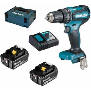 Makita Aku accu-slagschroevendraaier Li-ion LXT 18V/3,0 Ah, Makpac DHP485RFJ