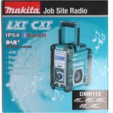 Makita DMR112 Accu Bouwradio FM DAB  7,2V-18V / 230V