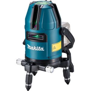 Makita SK40GDZ 12V Max Li-ion Accu Kruislijnlaser Body In Tas- Groen - 4 Lijnen