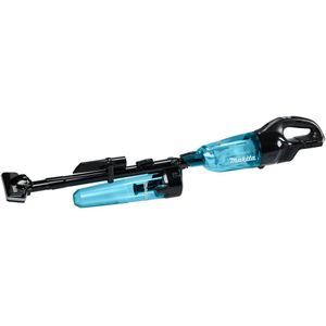 Makita DCL281FZCB Accu Steelstofzuiger Zwart Blauw + Stofafscheider 18V Basic Body