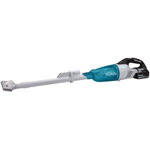 Makita DCL281RTWX Accu Steelstofzuiger Wit Blauw 18V 5.0Ah