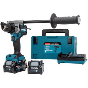 Makita HP001GD201 Accu Klop-/Schroefboormachine XGT 40V Max 2.5Ah in Mbox