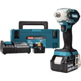 Makita DTW300RTJ Accu Slagmoersleutel 1/2" 330Nm 18V 5.0Ah in Mbox