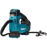 Makita Compressor 18 V Zwart en Blauw - Compacte Luchtpomp met Adapters