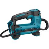 Makita Compressor 18 V Zwart en Blauw - Compacte Luchtpomp met Adapters