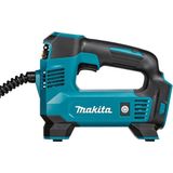 Makita Compressor 18 V Zwart en Blauw - Compacte Luchtpomp met Adapters