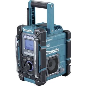 Makita DMR301 radio Draagbaar Digitaal Zwart, Blauwgroen