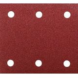 Makita P-33087 - Vlak Schuurvel - Rood - Aluminiumoxide - 114 X 102mm (10st)