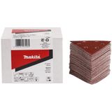 Makita - Schuurvel 3-k K100 - Rood - Aluminiumoxide - Klittenband