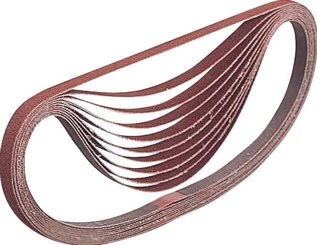 Makita - P-43206 - Schuurband K80 6x533 - Rood - Aluminiumoxide - 5 Stuks