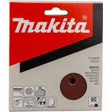 Makita - P-43549 - Schuurschijf - Rood - K60 - 125mm - 10 Stuks