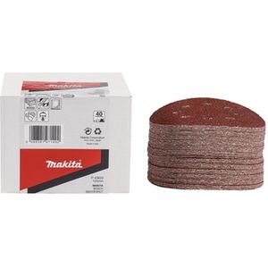 Makita P-43664 Schuurschijf 125mm K120 Red Velcro