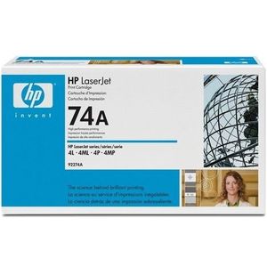 HP - 74A - Tonercartridge - Zwart - Microfine Toner - 3350 Pagina's