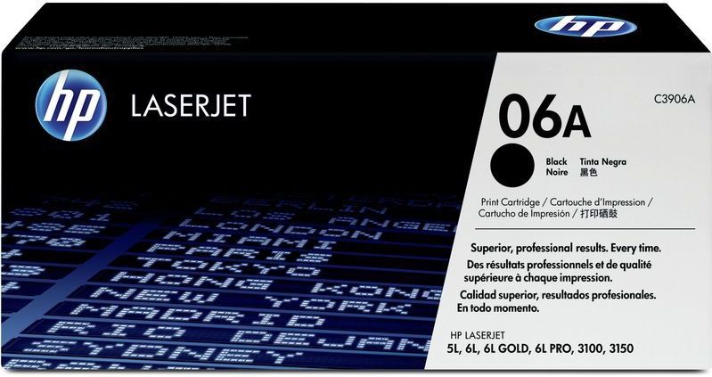 HP Toner 06A (C3906A) Zwart