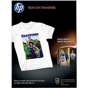 T-shirt transfer hp c6050a a4 170gr | Pak a 12 vel