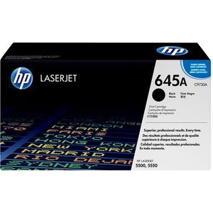 HP 645A Black Original LaserJet Toner Cartridge tonercartridge 1 stuk(s) Origineel Zwart