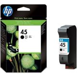 HP - 45 - Inktcartridge - Zwart - Hoge Capaciteit - 42 ml