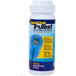 TruTest Test Strips - Free Chlorine/Bromine, pH, Total Alkalinity, Blue