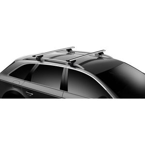 Thule - 7104 Evo - Voet Dakdrager - Voor Verhoogde Reling - Maximale Belasting 100 kg