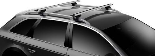 Thule - 7104 Evo - Voet Dakdrager - Voor Verhoogde Reling - Maximale Belasting 100 kg