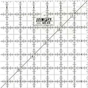 Olfa quiltliniaal 6,5 x 6,5 inch