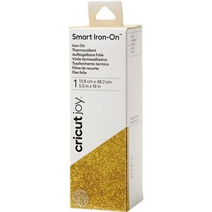 Cricut Joy Smart Iron-on Met Glitters 14 X 48 Cm - Goud (1 Vel)