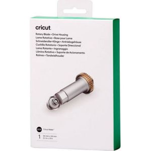 Cricut Messerklinge Rotationsklinge mit Gehäuse, Grau, silberfarben, Schneidewerkzeug, DIY Projekte, basteln, schneiden