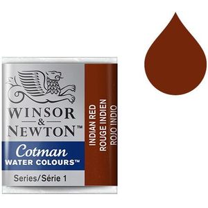 Winsor & Newton Cotman aquarelverf 317 indian red (halve nap)