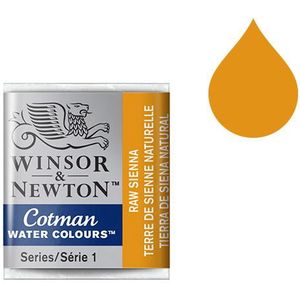 Winsor & Newton Cotman aquarelverf 552 raw sienna (halve nap)