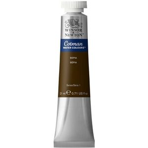 Winsor & Newton 0308580 Cotman aquarelverf, uitstekende transparantie, kleursterkte, tintsterkte en goede schildereigenschappen - 21ml Tube, Rose Madder Alizarin