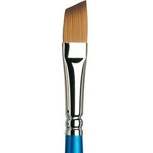 Winsor & Newton 5367110 Cotman aquarel penseel van syntetisch haar - serie 667 - schuin, korte steel met uitstekende veerkracht, verfafgifte en uiterste nauwkeurigheid - 10 mm - 3/8,