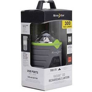 Nite Ize Radiant 300 Rechargeable LED LAMP Lantern R300RL-17-R8 Camping