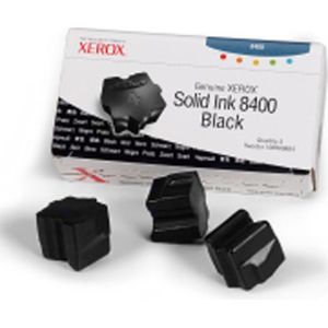 Xerox 108R00604 solid ink zwart 3 stuks (origineel)