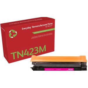 Everyday ™ Magenta Remanufactured Toner van Xerox compatible met Brother (TN423M), High capacity