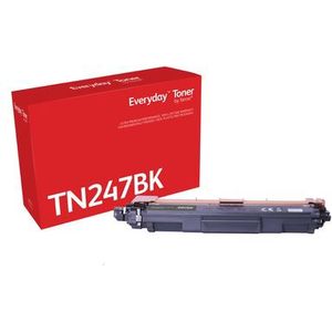 Everyday Zwart Toner compatibel met Brother TN-247BK, High capacity