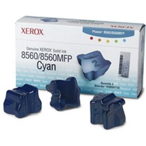 Xerox 108R00723 solid inkt cyaan 3 stuks (origineel)