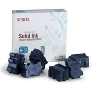 Xerox 108R00746 solid ink cyaan 6 stuks (origineel)