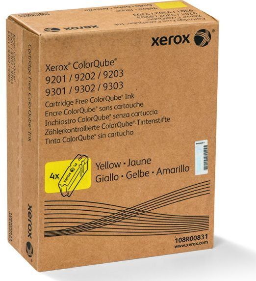 Xerox - ColorQube 9201/9202/9203 - Inktcartridges - Geel - 4-pack