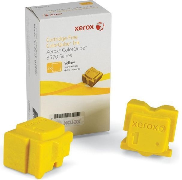 Xerox - Inkt Solid 2x Geel - Cq 8570 - Originele Verbruiksartikelen