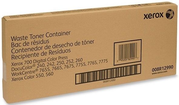 Xerox - 008R12990 - Resttonercontainer - Zwart - Geschikt voor verschillende printermodellen