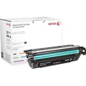 Xerox Zwarte toner cartridge. Gelijk aan HP CF320X. Compatibel met HP Colour LaserJet M680