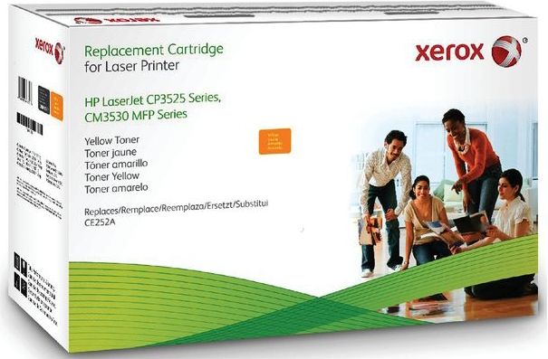 Tonercartridge xerox  hp ce252a 504a geel