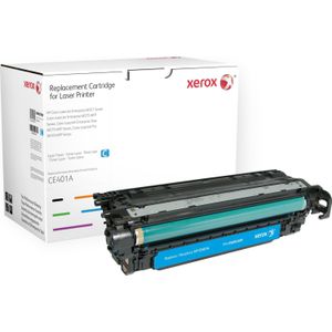 Xerox Cyaan toner cartridge. Gelijk aan HP CE401A. Compatibel met HP Colour LaserJet M551DN, Colour LaserJet M551