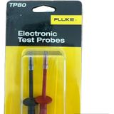 FLUK testpen/klem testpen Meetpen., rd. en zw, busdiam 0.5mm