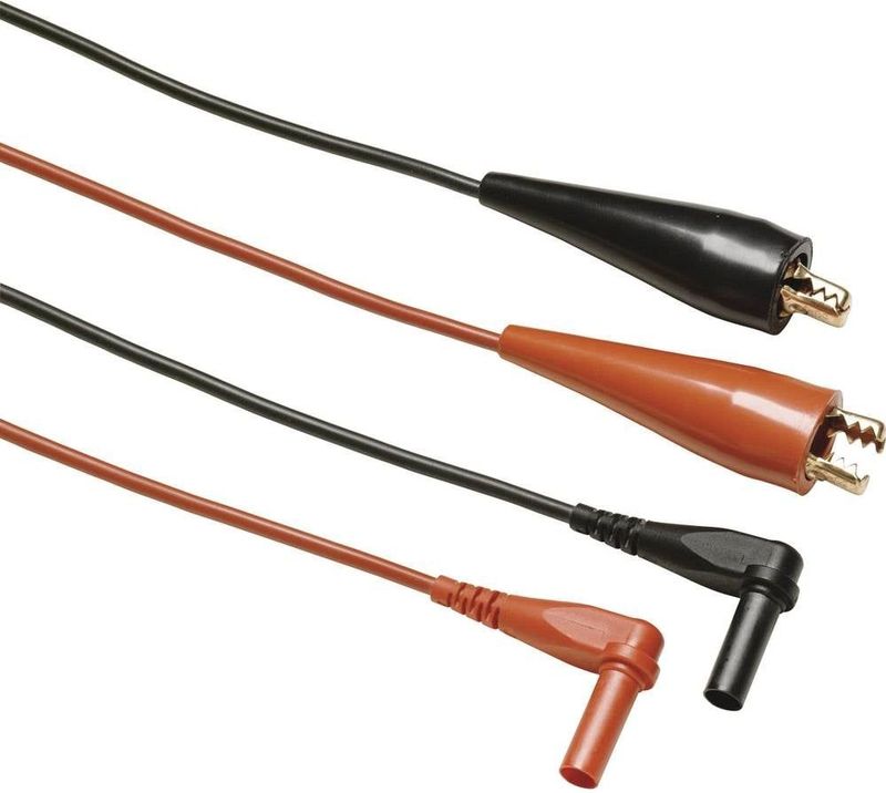 Fluke - Meetkabelset - Mini-haakmeetkabelset en Mini-tangen-meetkabelset